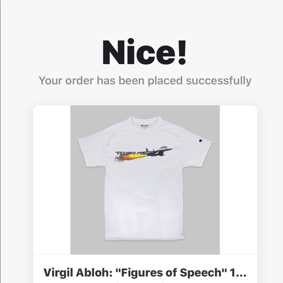 New Virgil Abloh (Off-white x Champion) Tee. XL - Picture 2 of 4